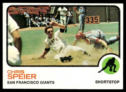 1973 Topps Baseball #273 - Chris Speier - EXMT
