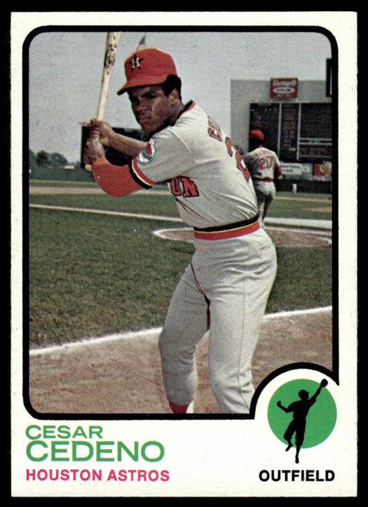 1973 Topps Baseball #290 - Cesar Cedeno - NM