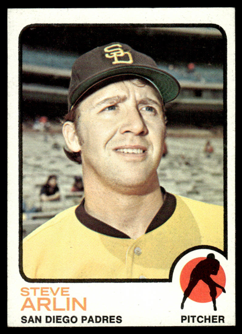 1973 Topps Baseball #294 - Steve Arlin - EXMT