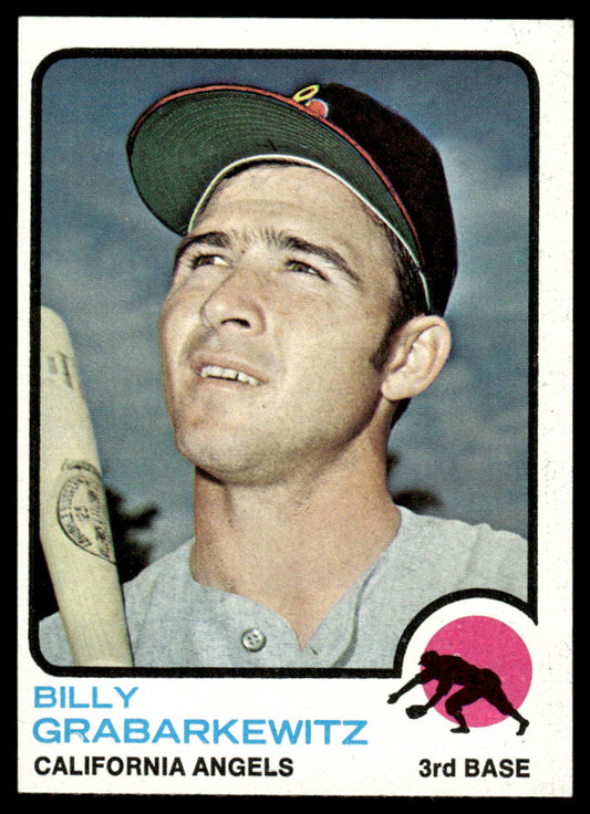 1973 Topps Baseball #301 - Billy Grabarkewitz - EXMT