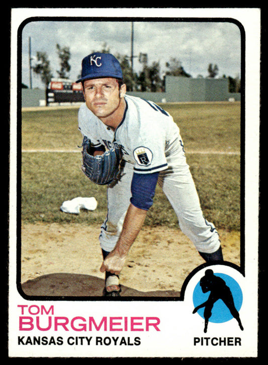 1973 Topps Baseball #306 - Tom Burgmeier - NM