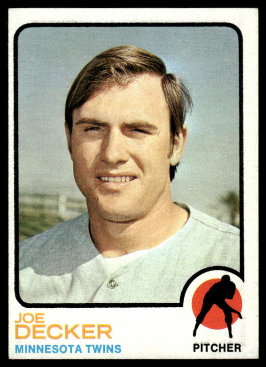 1973 Topps Baseball #311 - Joe Decker - EXMT