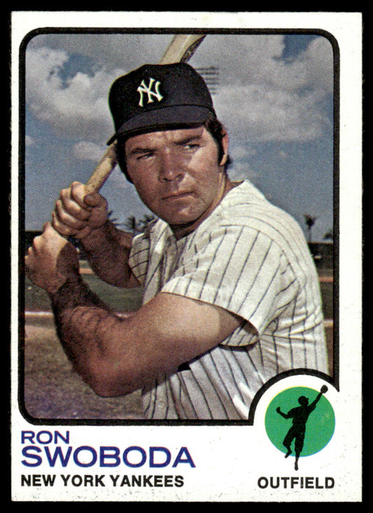1973 Topps Baseball #314 - Ron Swoboda - EXMT