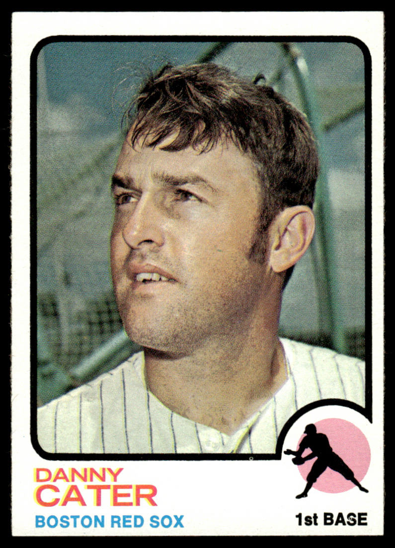 1973 Topps Baseball #317 - Danny Cater - NM