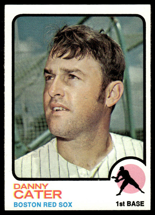 1973 Topps Baseball #317 - Danny Cater - NM