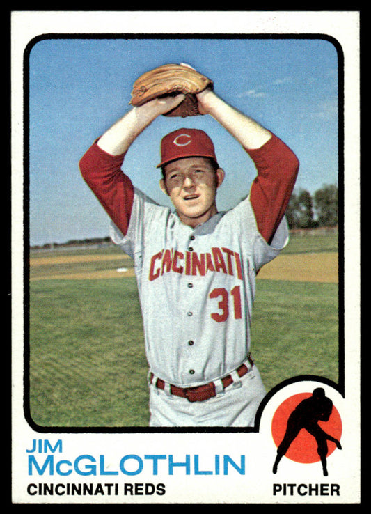 1973 Topps Baseball #318 - Jim McGlothlin - NM