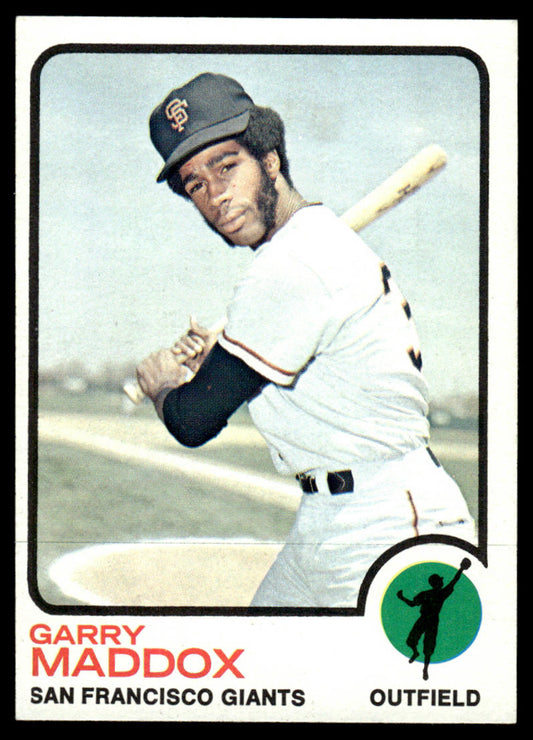 1973 Topps Baseball #322 - Garry Maddox - NM
