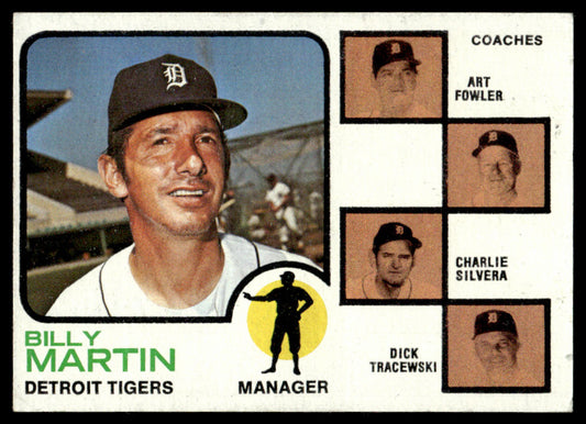 1973 Topps Baseball #323 - Tigers Field Leaders - EXMT