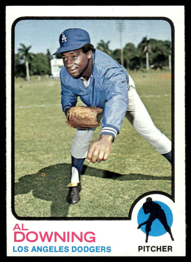 1973 Topps Baseball #324 - Al Downing - EXMT