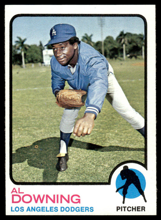 1973 Topps Baseball #324 - Al Downing - EXMT