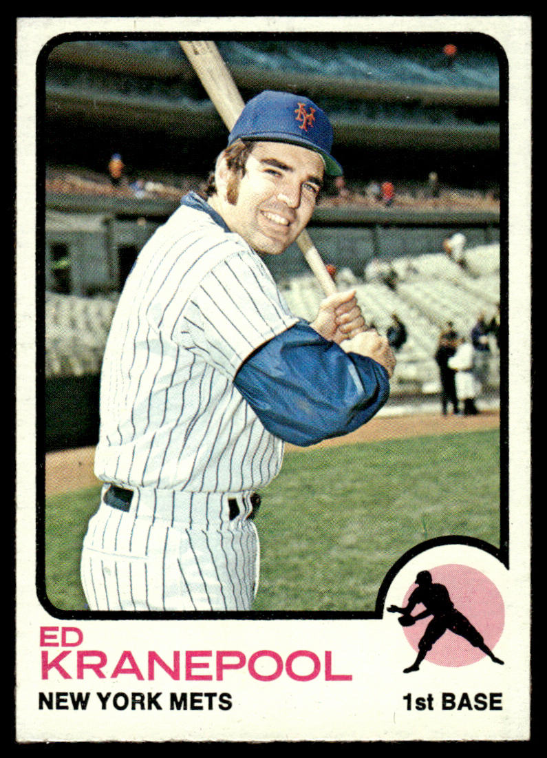 1973 Topps Baseball #329 - Ed Kranepool - NM