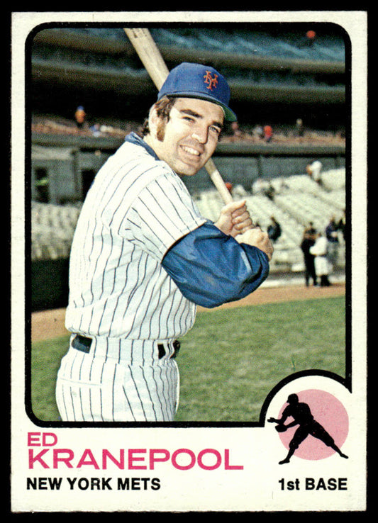 1973 Topps Baseball #329 - Ed Kranepool - NM