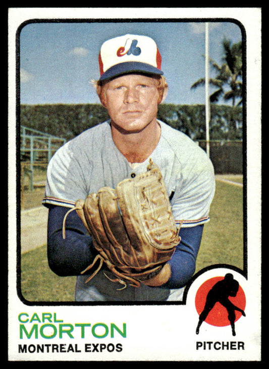 1973 Topps Baseball #331 - Carl Morton - NM