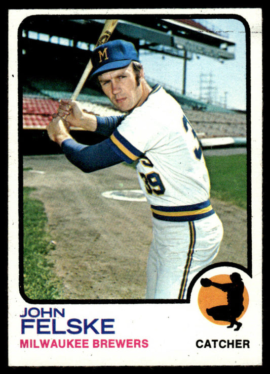 1973 Topps Baseball #332 - John Felske - NM