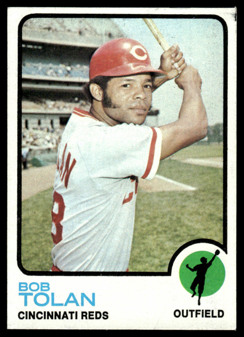 1973 Topps Baseball #335 - Bob Tolan - EX