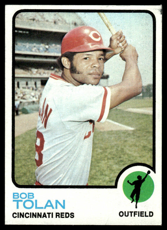 1973 Topps Baseball #335 - Bob Tolan - EX