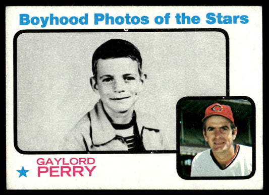 1973 Topps Baseball #346 - Gaylord Perry KP - EXMT