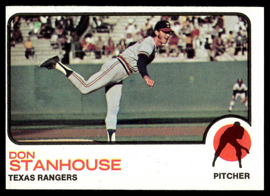 1973 Topps Baseball #352 - Don Stanhouse - EX