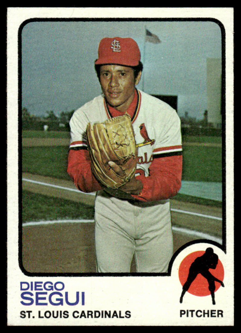 1973 Topps Baseball #383 - Diego Segui - NM