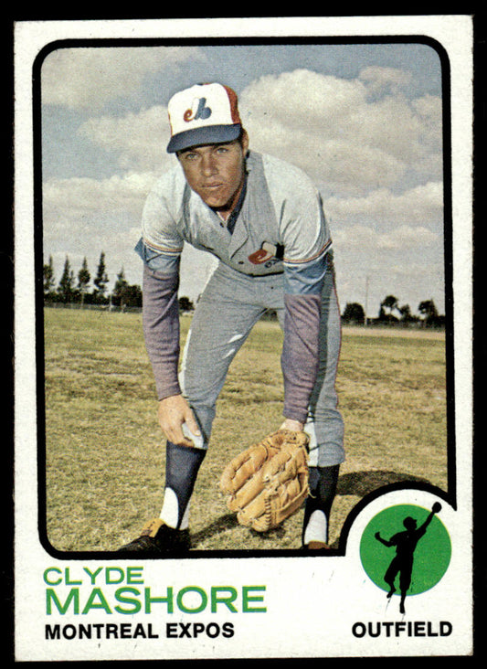 1973 Topps Baseball #401 - Clyde Mashore - EXMT