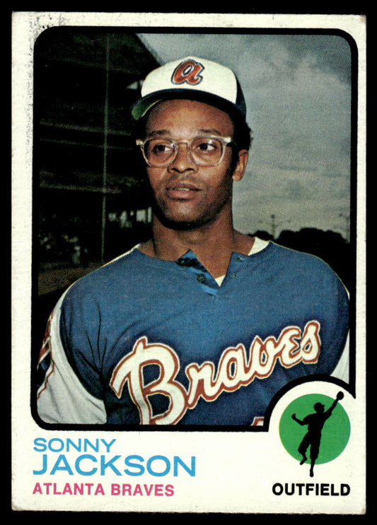 1973 Topps Baseball #403 - Sonny Jackson - EX