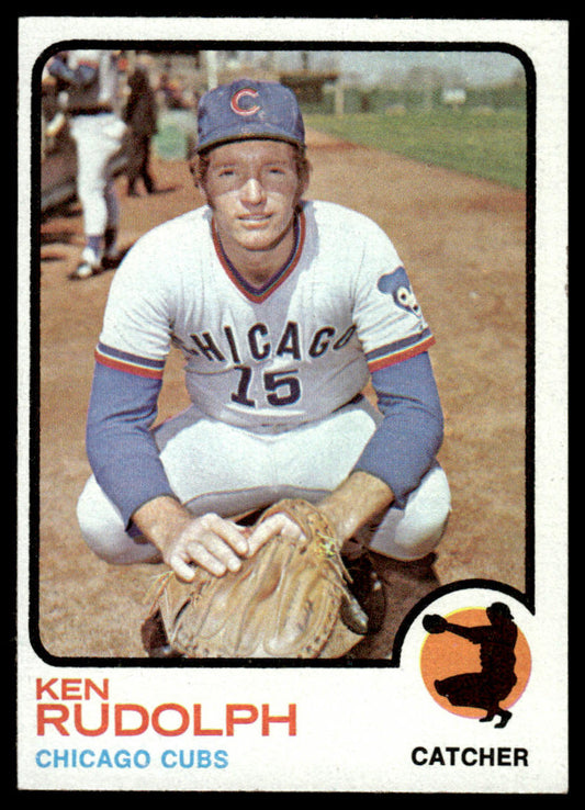 1973 Topps Baseball #414 - Ken Rudolph - EXMT