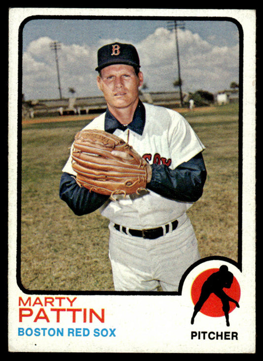 1973 Topps Baseball #415 - Marty Pattin - EXMT