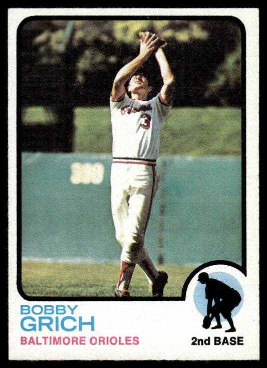1973 Topps Baseball #418 - Bobby Grich - NM