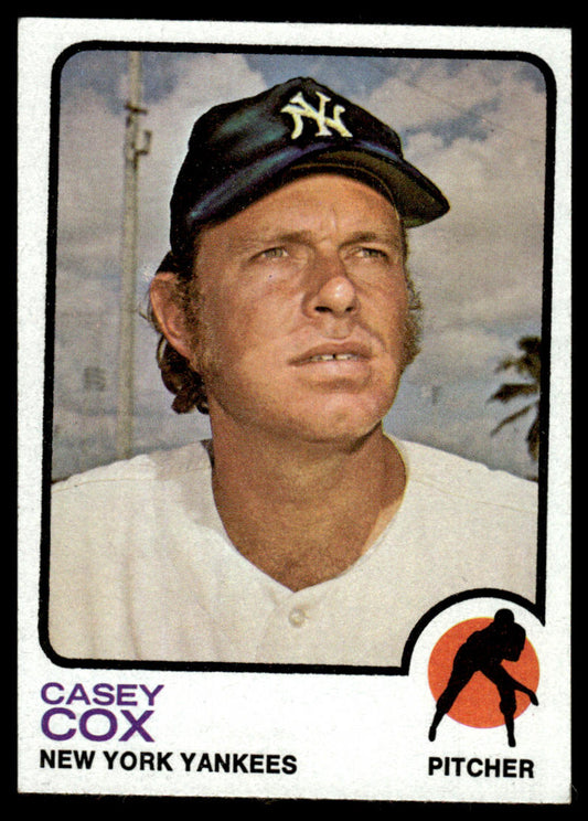 1973 Topps Baseball #419 - Casey Cox - EXMT
