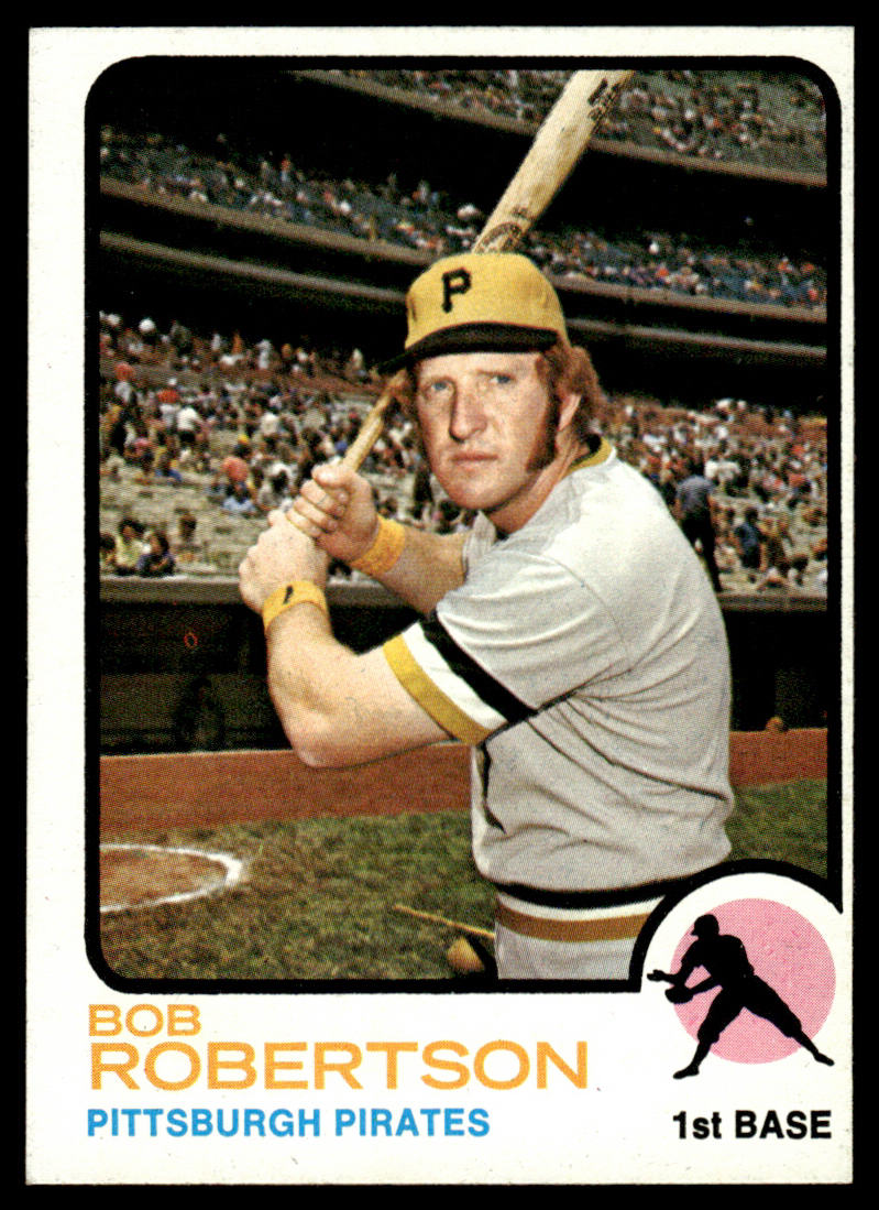 1973 Topps Baseball #422 - Bob Robertson - EX