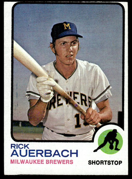 1973 Topps Baseball #427 - Rick Auerbach - EX