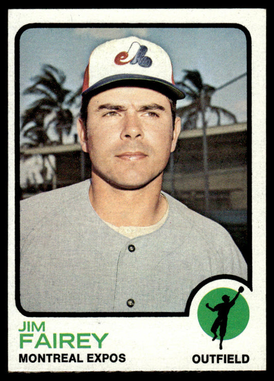 1973 Topps Baseball #429 - Jim Fairey - EXMT