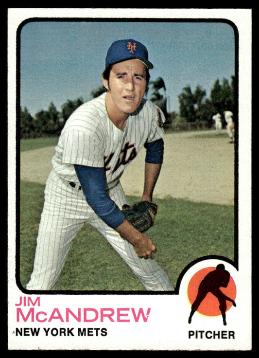 1973 Topps Baseball #436 - Jim McAndrew - NM