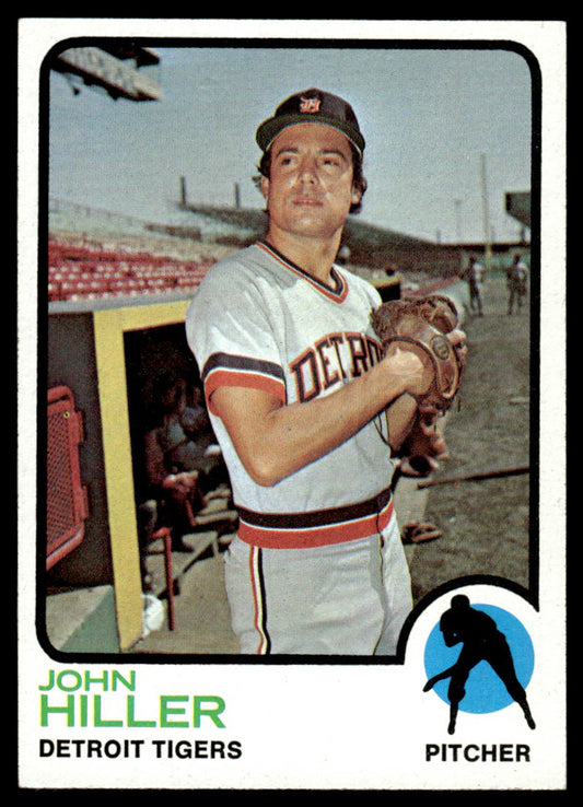 1973 Topps Baseball #448 - John Hiller - NM
