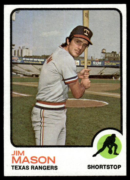 1973 Topps Baseball #458 - Jim Mason - NM