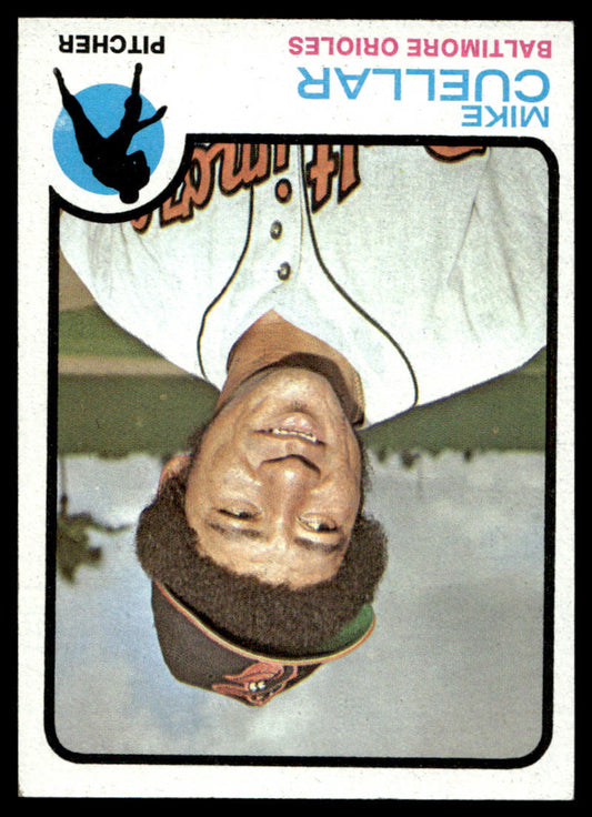 1973 Topps Baseball #470 - Mike Cuellar - EXMT