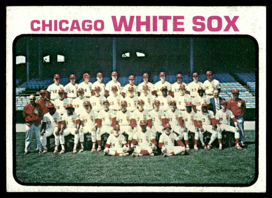 1973 Topps Baseball #481 - Chicago White Sox - EXMT