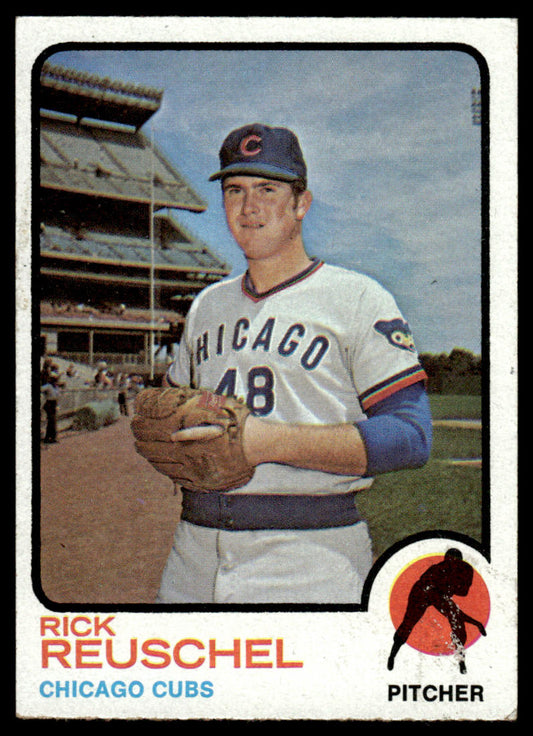 1973 Topps Baseball #482 - Rick Reuschel - EX