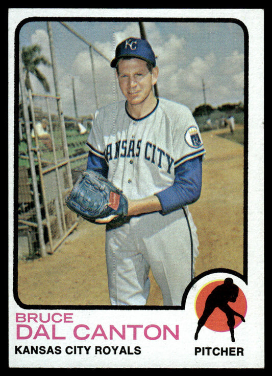 1973 Topps Baseball #487 - Bruce Dal Canton - EXMT