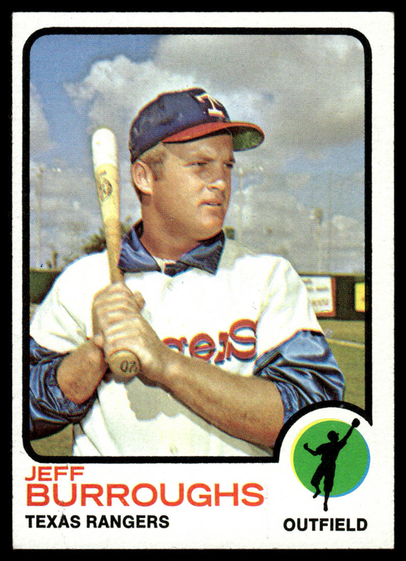 1973 Topps Baseball #489 - Jeff Burroughs - EXMT