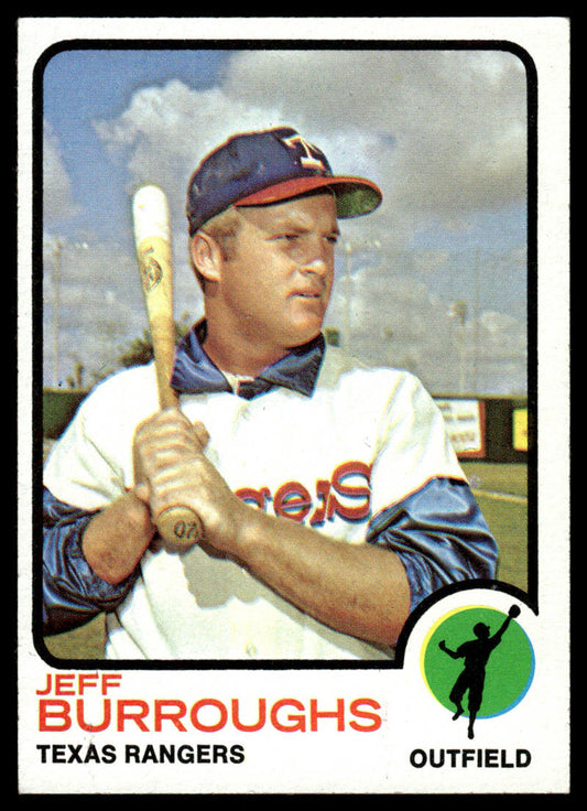 1973 Topps Baseball #489 - Jeff Burroughs - EXMT