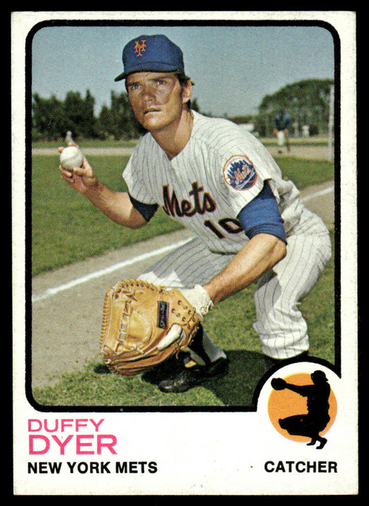 1973 Topps Baseball #493 - Duffy Dyer - EXMT
