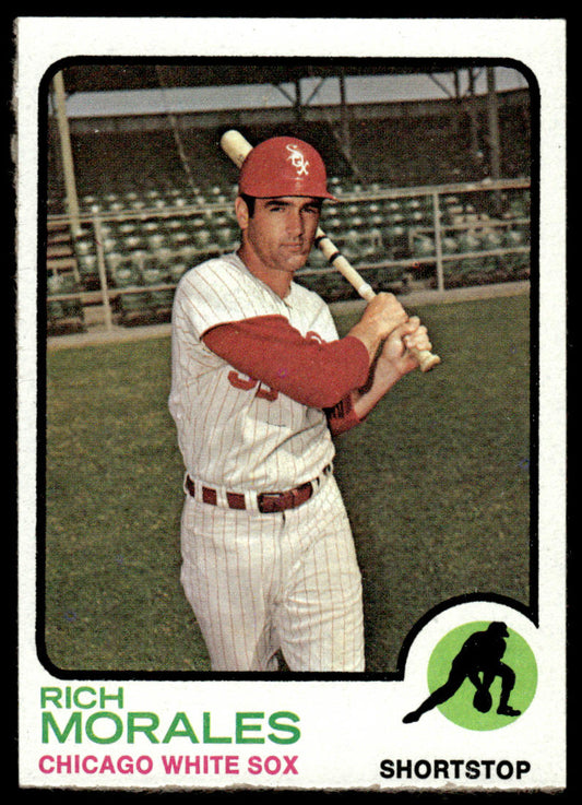 1973 Topps Baseball #494 - Rich Morales - EXMT