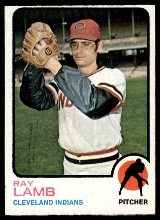 1973 Topps Baseball #496 - Ray Lamb - EX