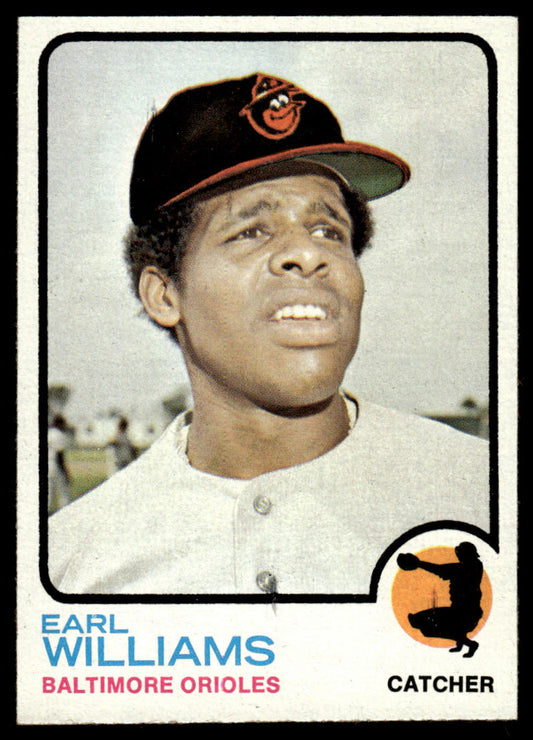 1973 Topps Baseball #504b - Earl Williams - NM
