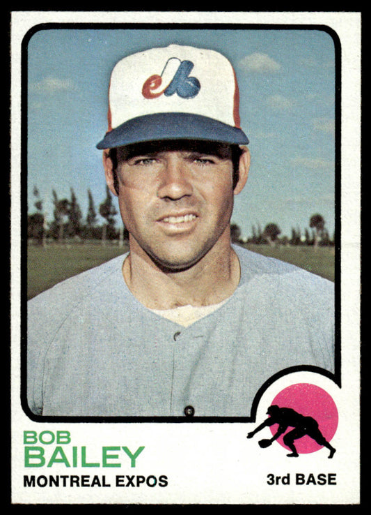 1973 Topps Baseball #505 - Bob Bailey - EXMT