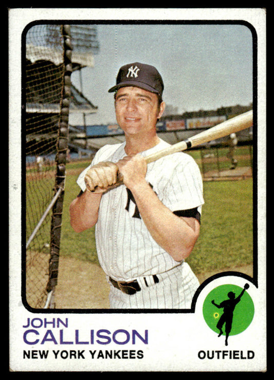 1973 Topps Baseball #535 - John Callison - EX