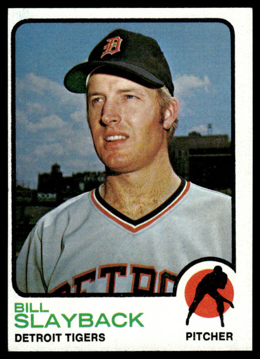 1973 Topps Baseball #537 - Bill Slayback - EX