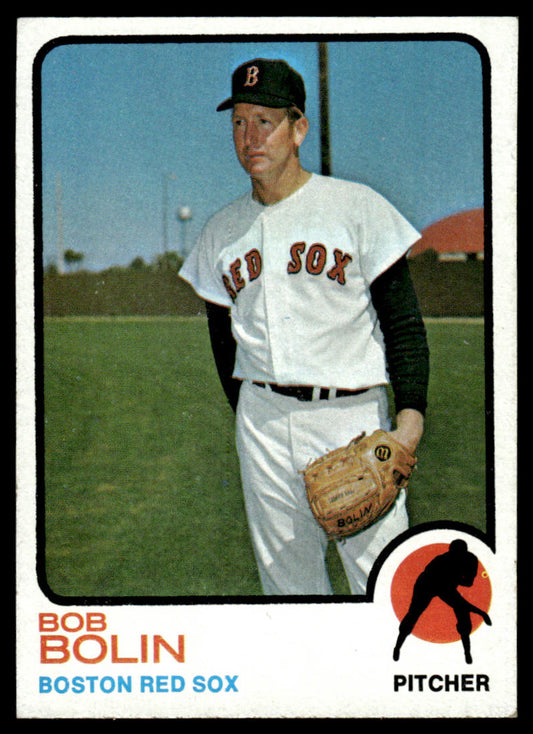 1973 Topps Baseball #541 - Bob Bolin - EXMT