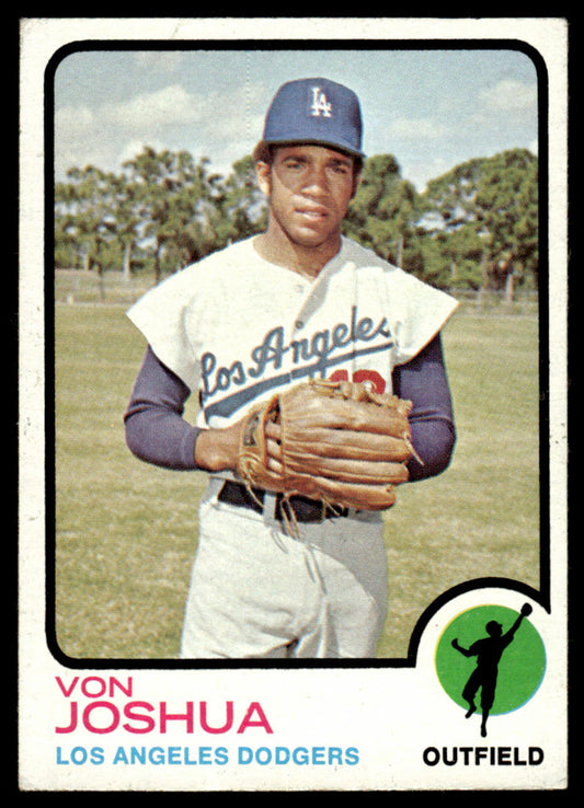 1973 Topps Baseball #544 - Von Joshua - EXMT